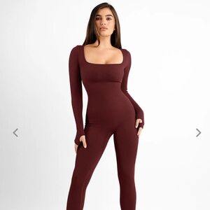 Popilush Long Sleeve Jumpsuit